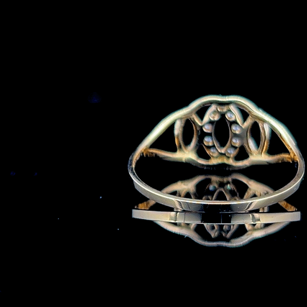 Trinity Eye Gold Ring - Image 3